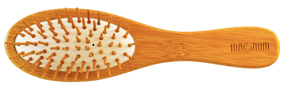 317 MAGNUM Kartáč na vlasy z bambusového dřeva 22 cm-2